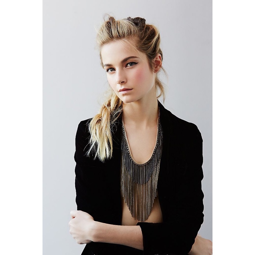 Free People Chain Waves Necklace